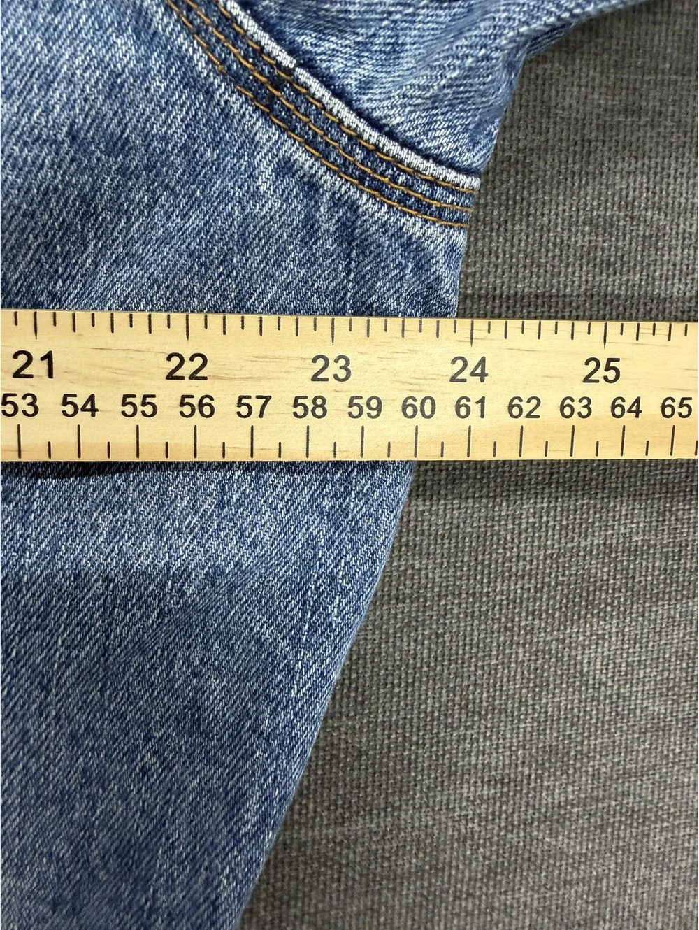 Vintage Resistol Light Blue Denim Jacket - Picture 3 of 9